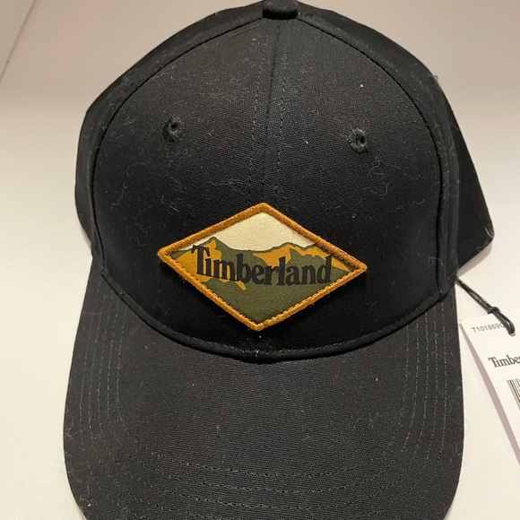 Timberland Black and Gold Logo Cap - Picture 2 of 5